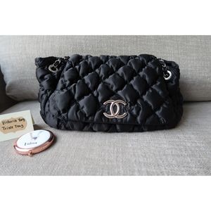 CHANEL Accordion Flap Shoulder Bag